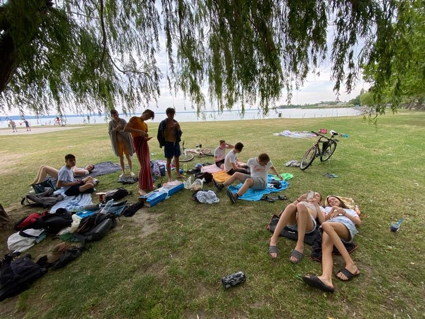 10. A-sok osztálytábora a Balatonon 2021