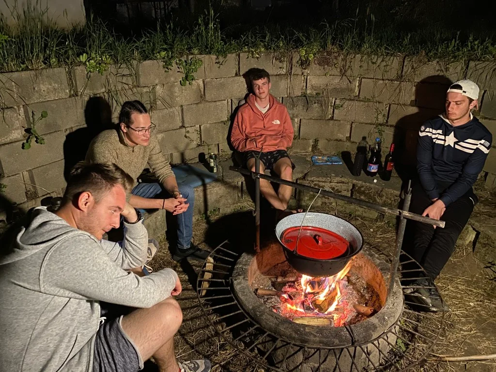 11.a-sok osztálytábora a Balatonon