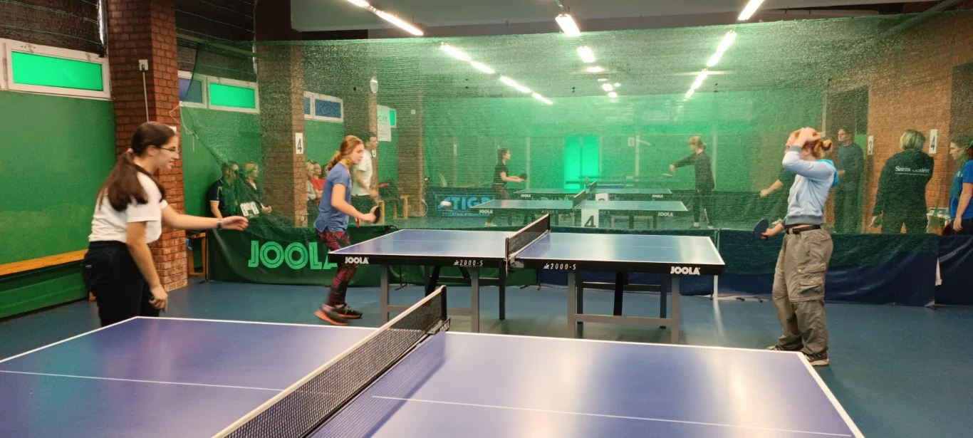 Ping-pong kerületi diákolimpia a Tamási Áron ping-pong házban