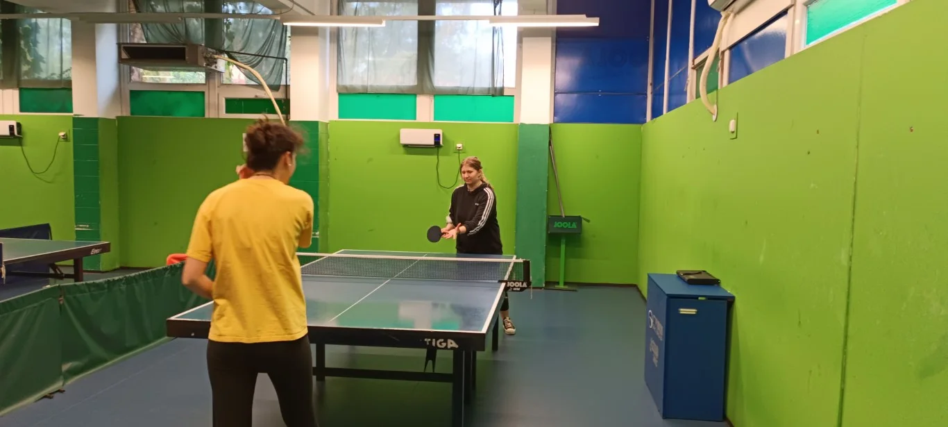 Ping-pong kerületi diákolimpia a Tamási Áron ping-pong házban
