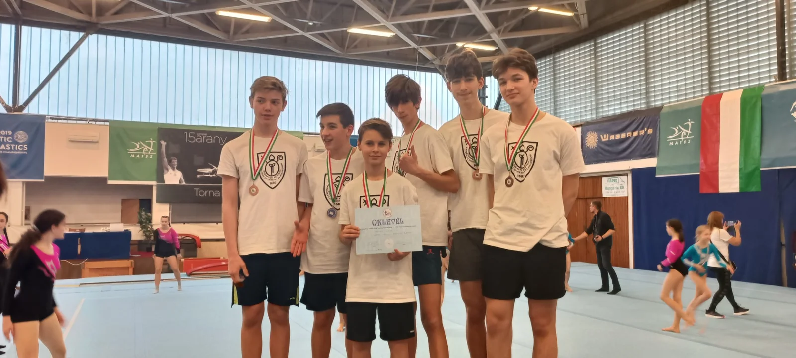 KIDS országos szertorna versenye fiúk 3-4. korcsoport