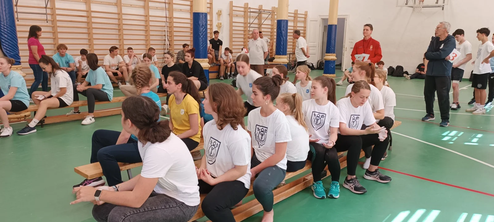 Kötélmászó verseny itthon, az EKG-ban