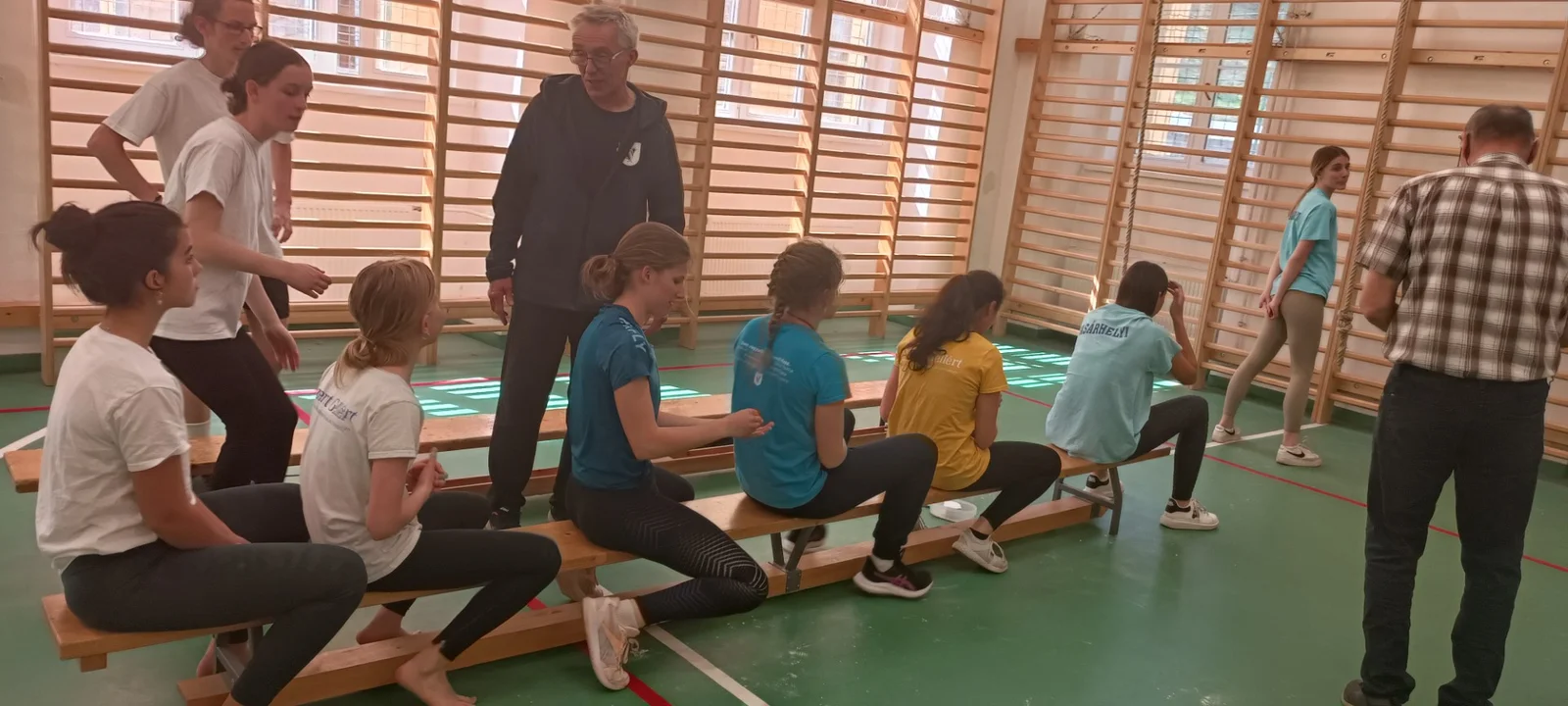 Kötélmászó verseny itthon, az EKG-ban