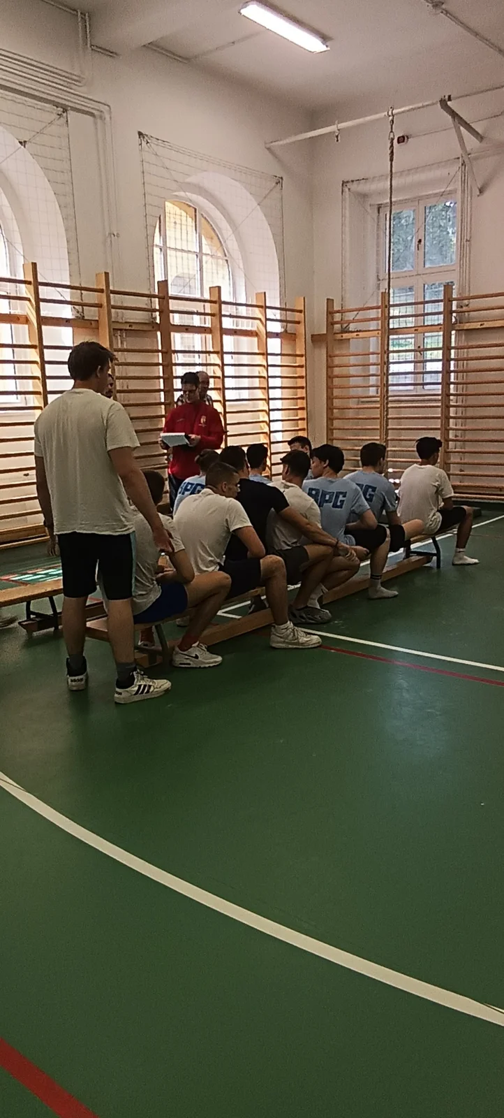 Kötélmászó verseny itthon, az EKG-ban