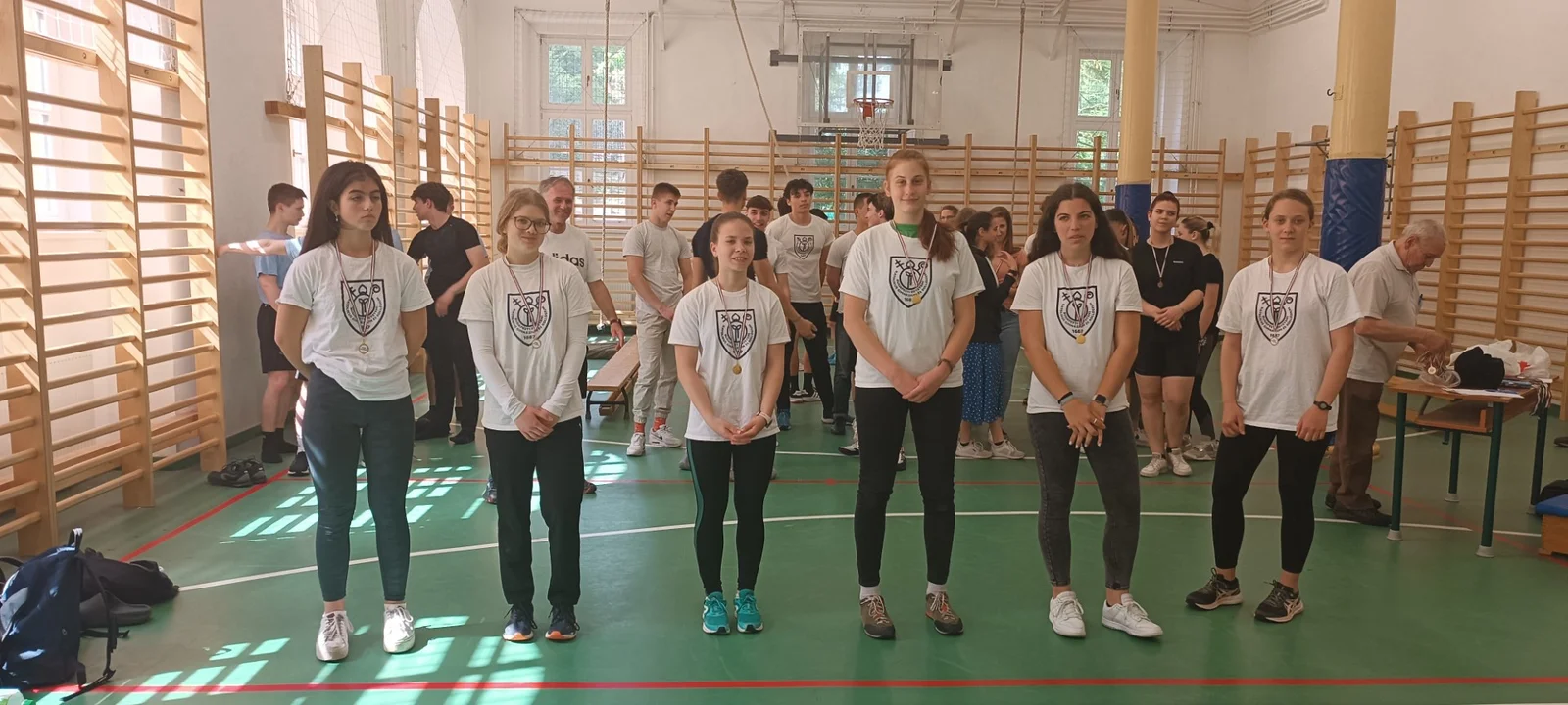 Kötélmászó verseny itthon, az EKG-ban