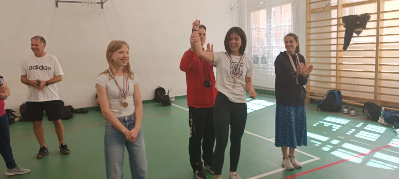Kötélmászó verseny itthon, az EKG-ban