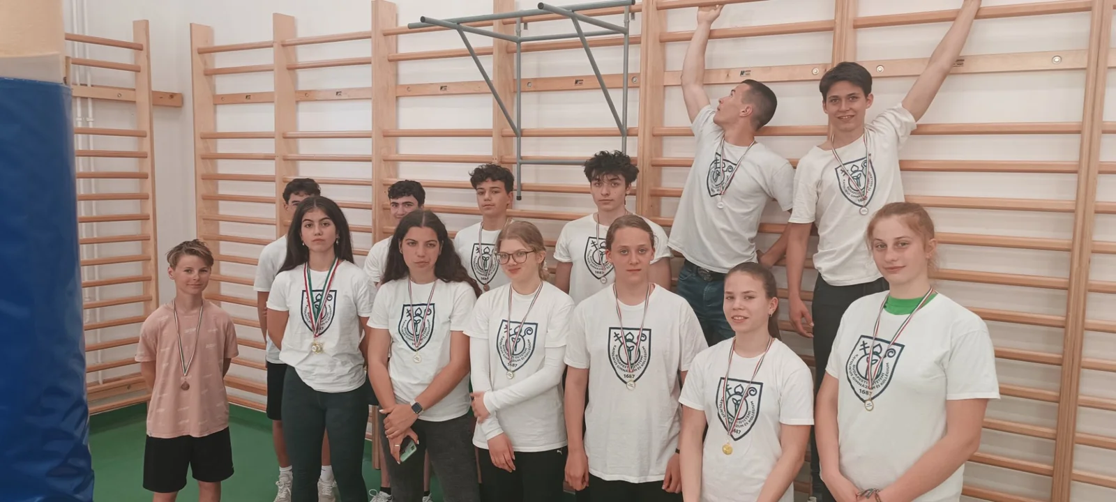 Kötélmászó verseny itthon, az EKG-ban