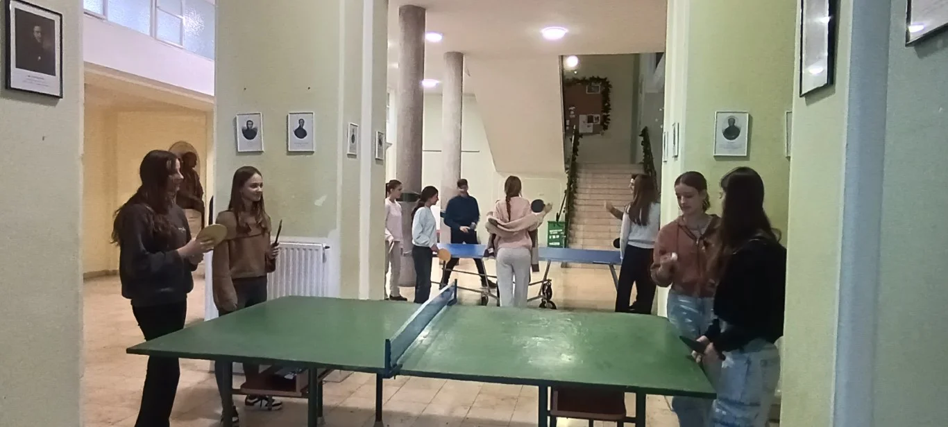 Ping-pong bajnokság az EKG-ban