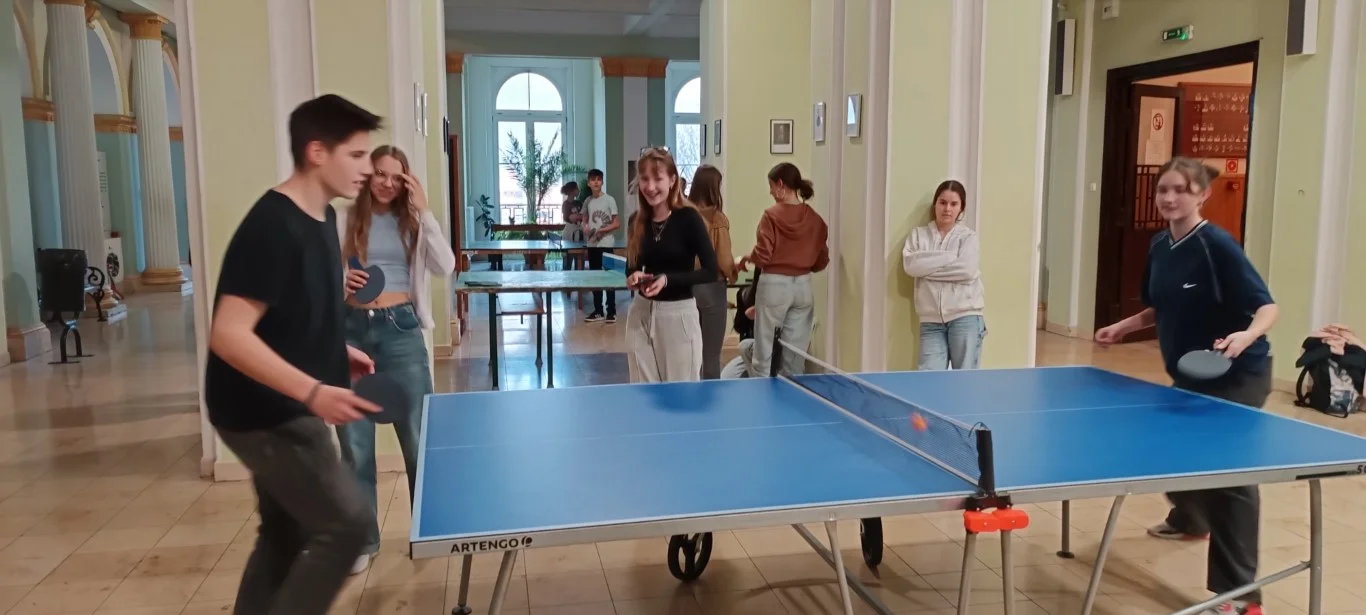 Ping-pong bajnokság az EKG-ban