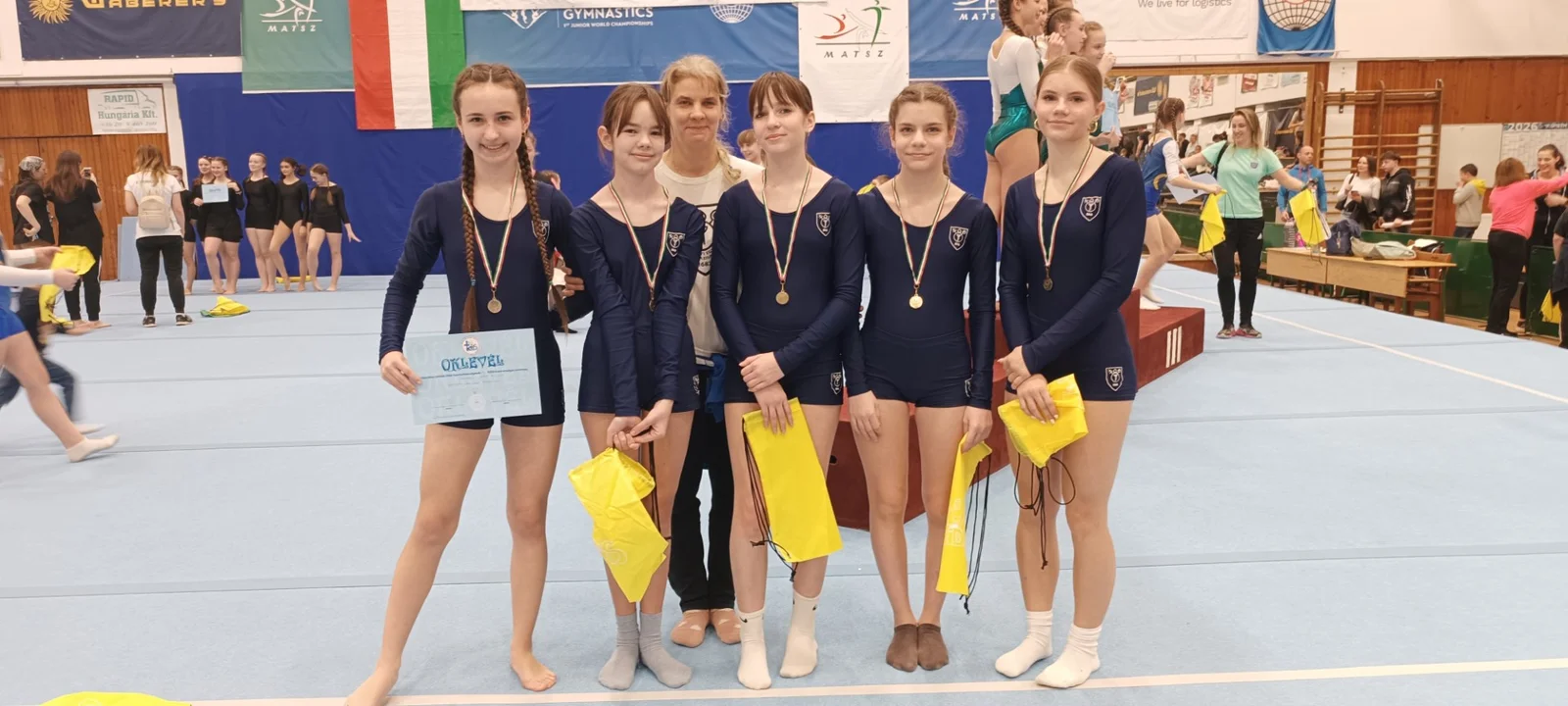 3-4. korcsoport lányok KIDS szertorna verseny