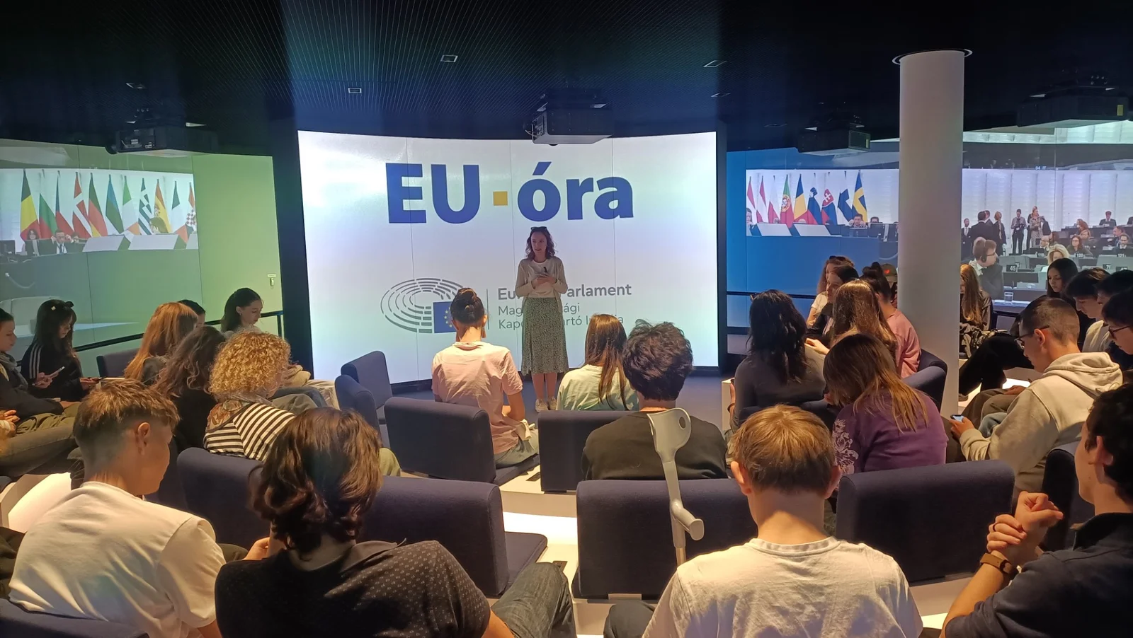 Európa Nap - Látogatása az Európa Házban