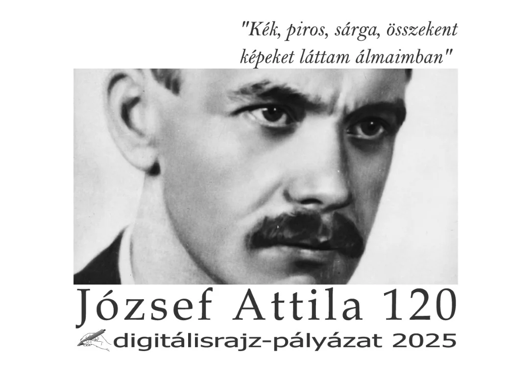 József Attila 120 - digitális rajzpályázat