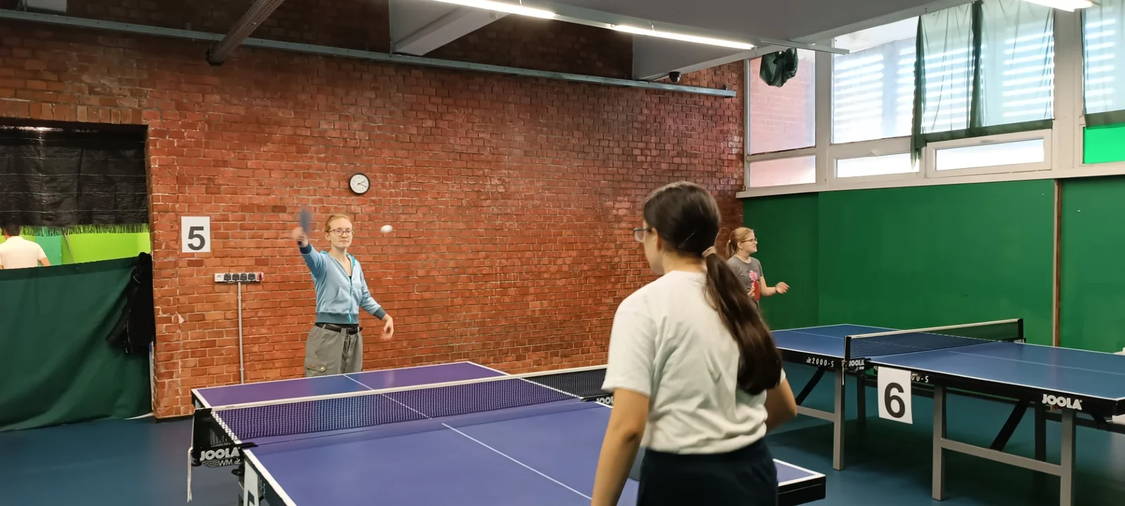 Ping-pong kerületi diákolimpia a Tamási Áron ping-pong házban
