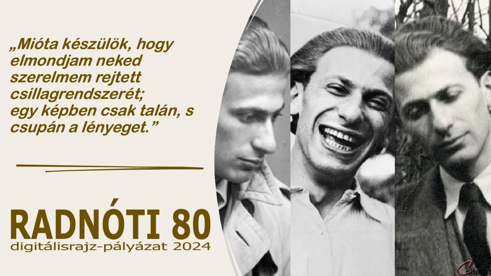 Radnóti 80, BEKG digitális rajz- és animációpályázat 2024